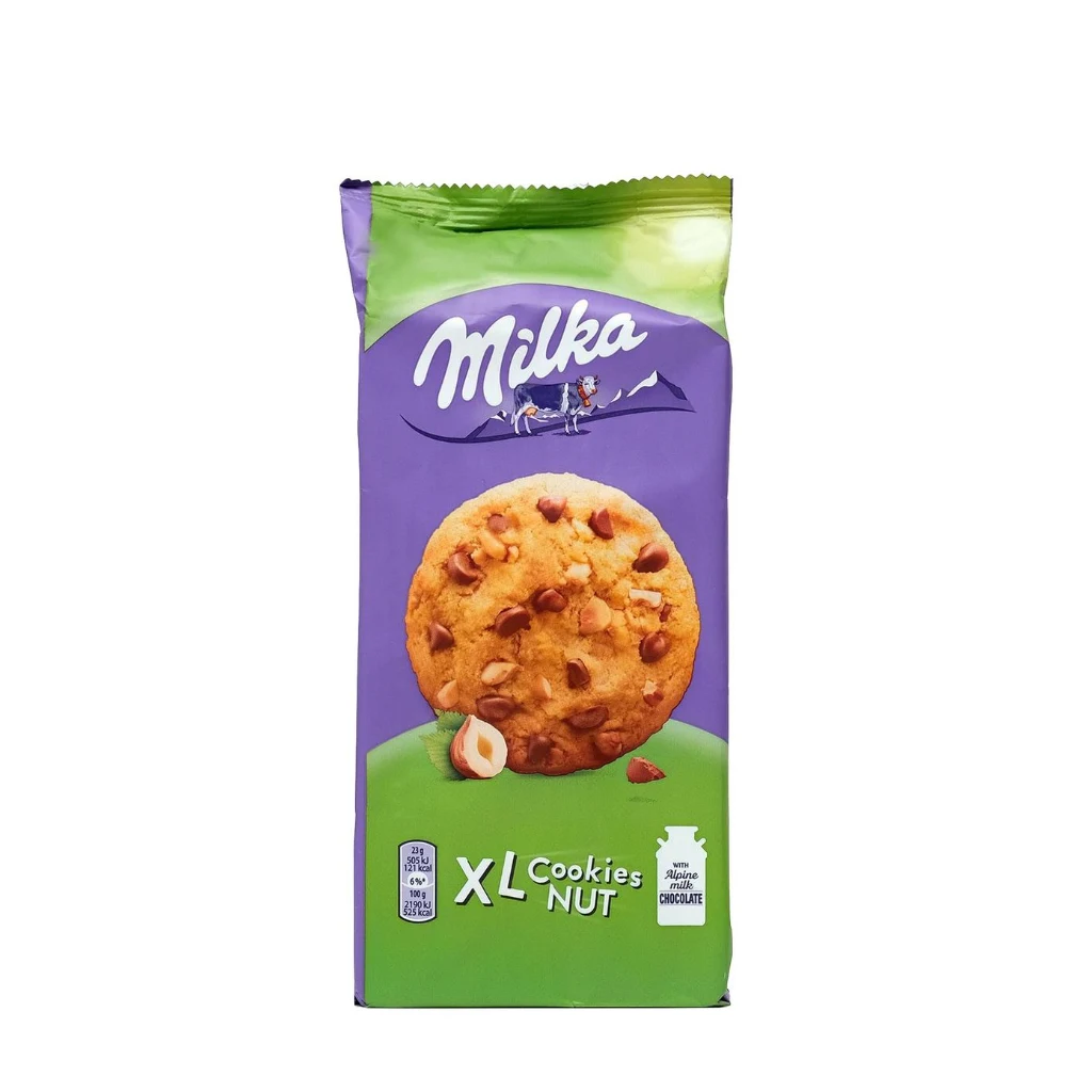 Милка Печенье XL Куки Натс орехом 184гр.1/10шт — фото 1