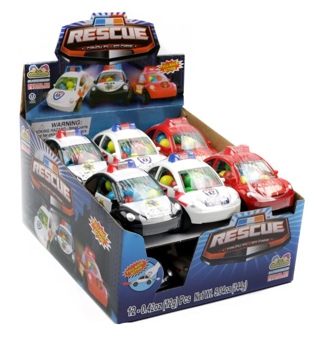 Kidsmania Rescue (Спасательная Машинка Жев. конфеты) 12г (12)*12 3201 — фото 1