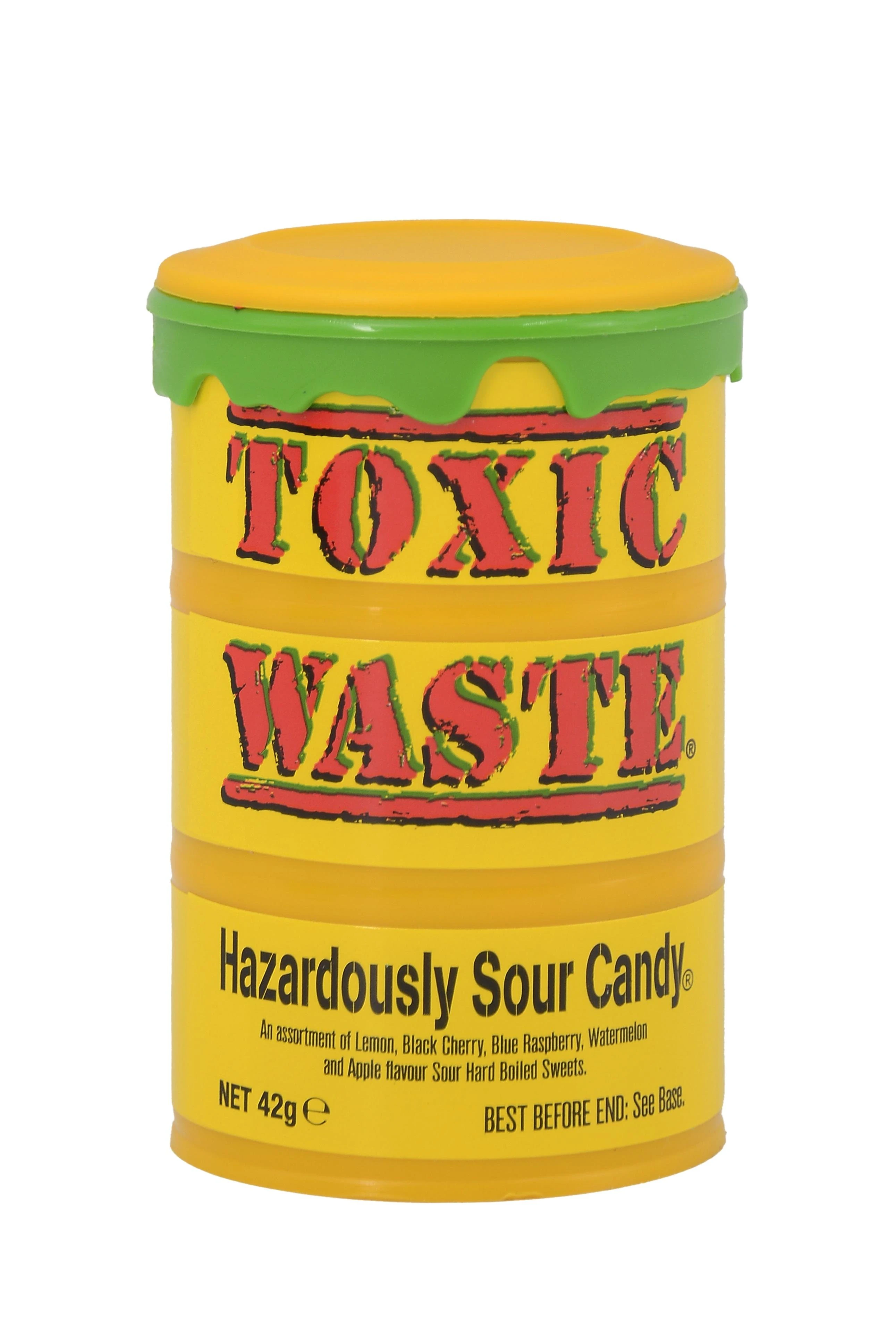 Toxic Wastle Original Drum (Леденцы Токсик Желтая бочка) 42г (12)*12 — фото 1