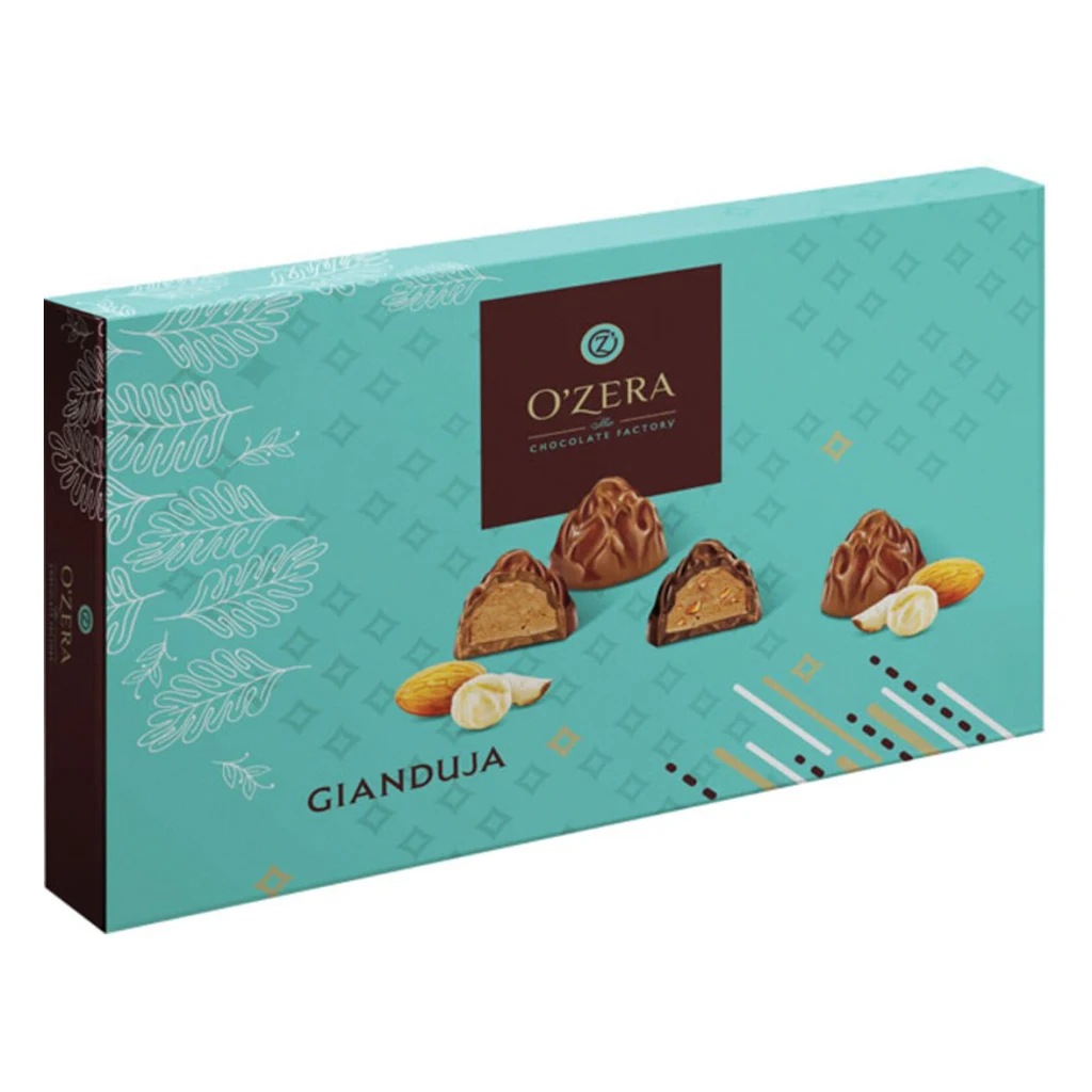 Набор конф.Озёра Gianduja 225-гр 10 шт (Яшкино) — фото 1