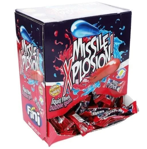 Жев.резинка Фини 200шт Взрыв ракеты (Fini Missile Xplosion) 5г (200)*6 — фото 1