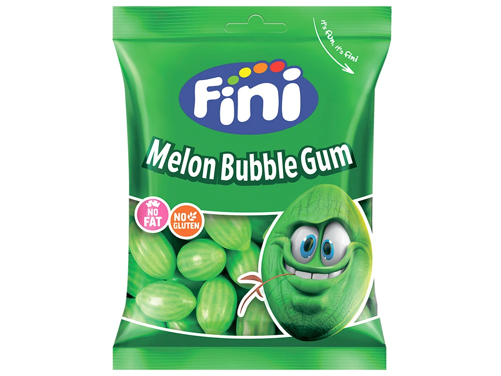 Жев.резинка Фини 200шт Дыня с начинкой (Fini Melon) 5г (200)*6 — фото 1