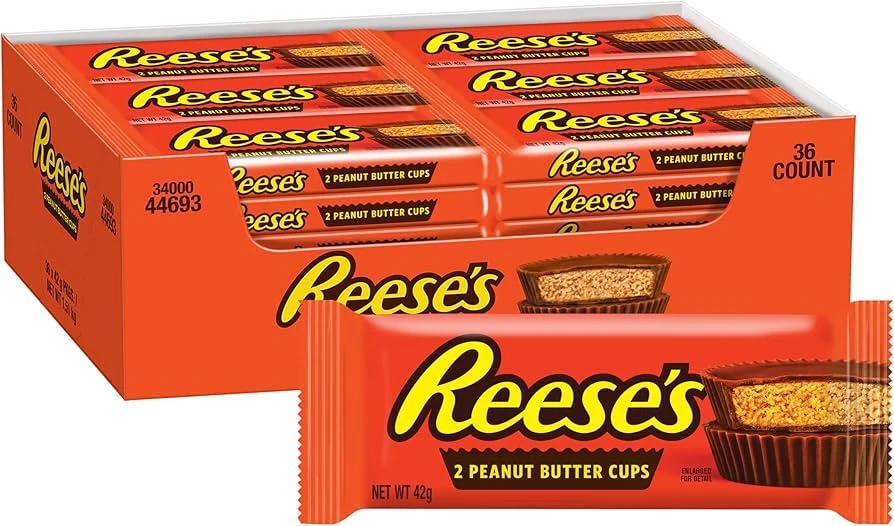 Reese's Peanut Butter Cups (Ризис Пинат Батер) 42г (36)*12 — фото 1