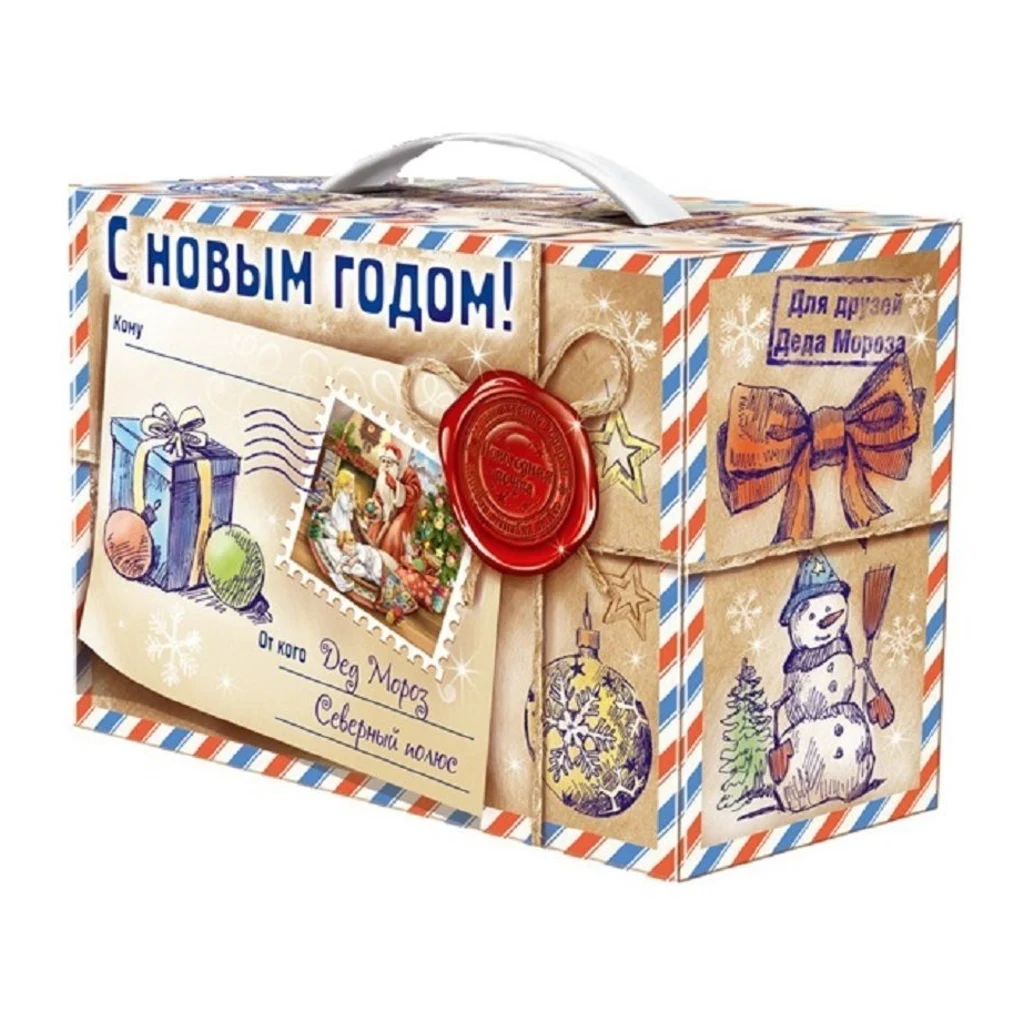 Новый Год Посылка Волшебный Праздник 700-гр. (картон) — фото 1