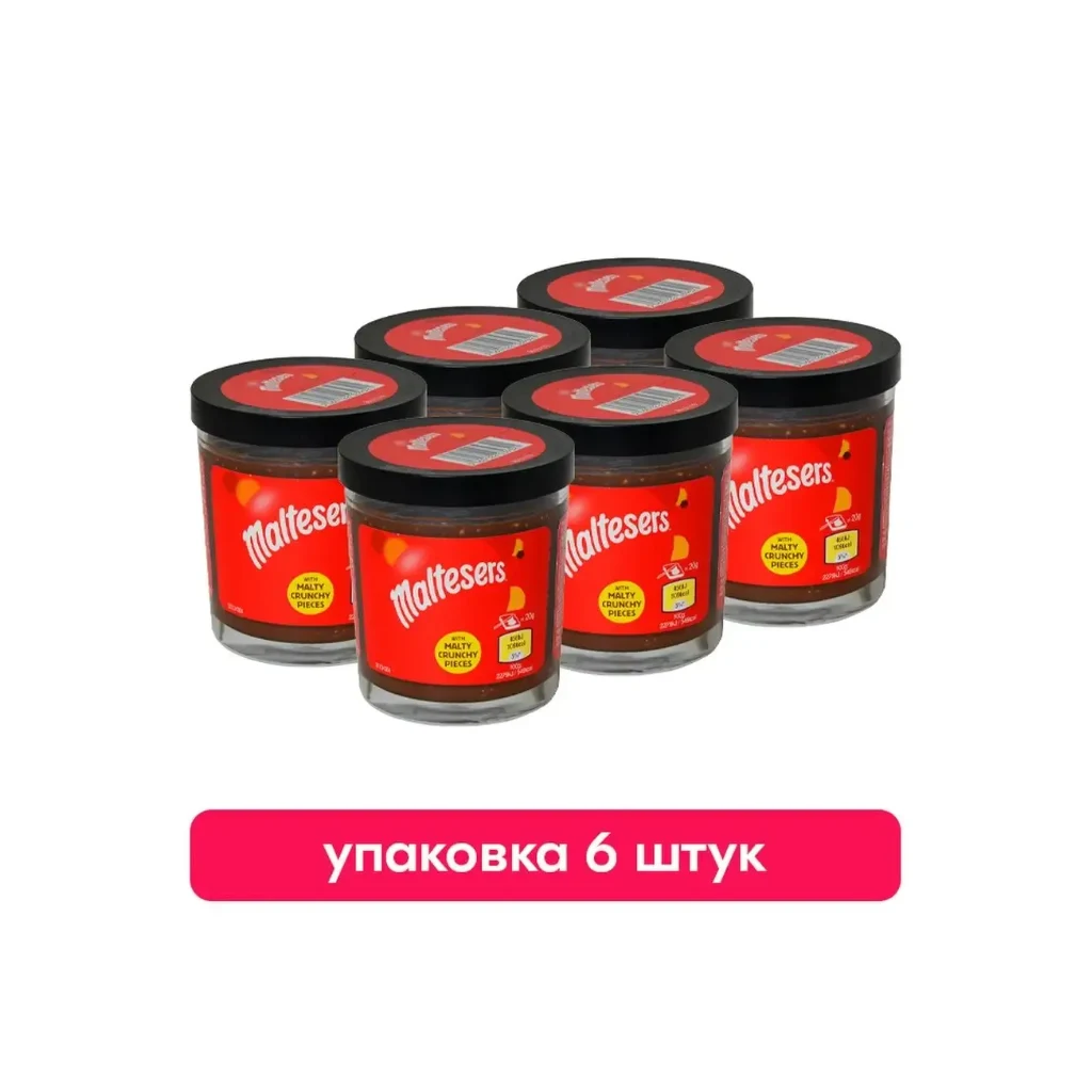 Паста молочная Maltesers Teasers 200-гр 6шт — фото 1