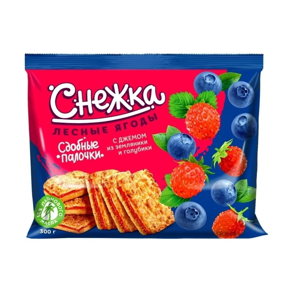 Печ Сдобные палочки Снежка в ассортименте 300гр.1/7шт — фото 1