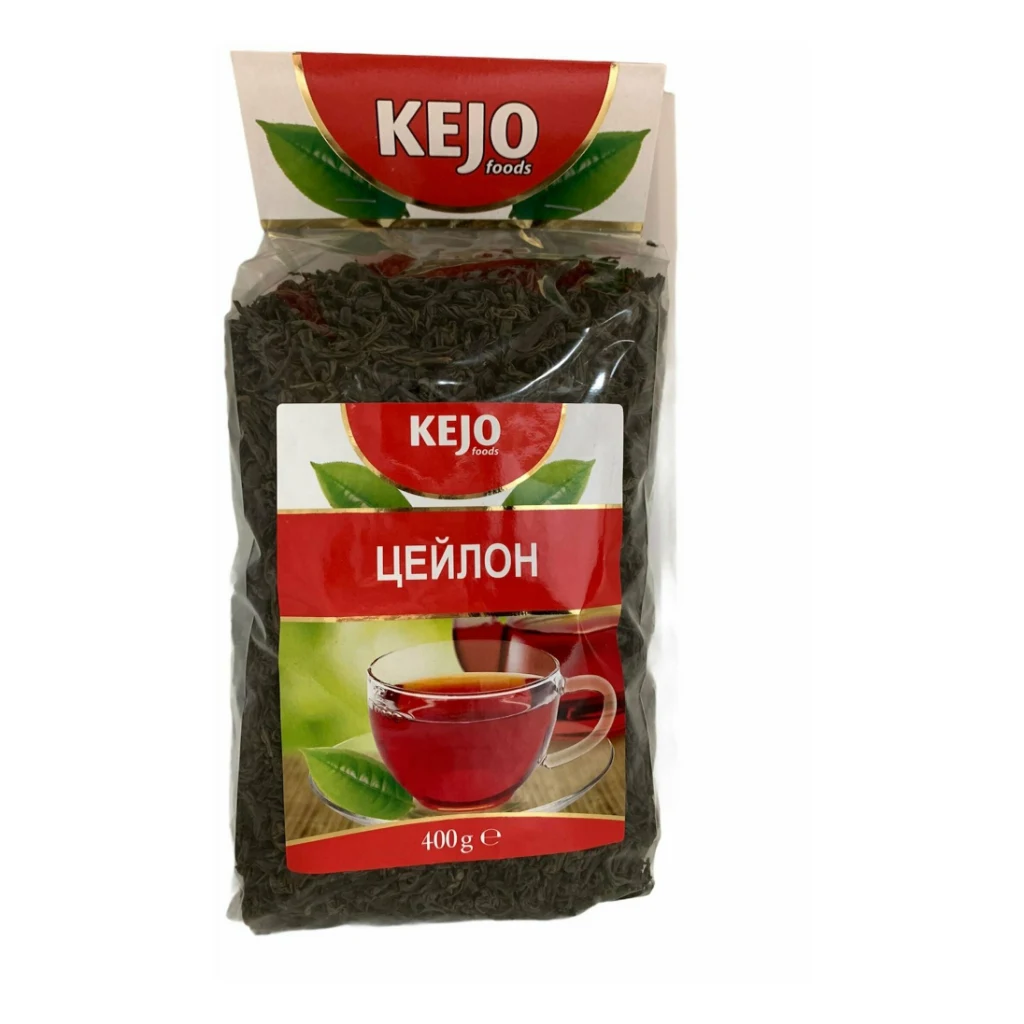 Чай KEJO цейлонский крупнолистовой 400-гр м\у 10шт — фото 1
