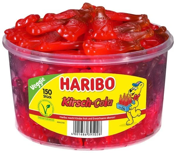 Haribo Kirsch Cola (Мармелад Харибо Вишневая Кола) 175г (40) — фото 1