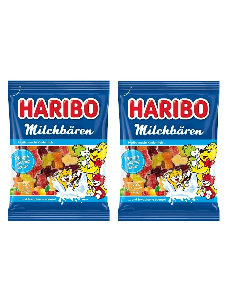 Haribo Milchbaren (Мармелад Харибо Мишки молочные) 160г (32) — фото 1