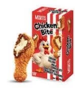 Молочный шоколад Chicкen Bite Chocolate "Куриная ножка" в карамельно-бисквитной крошке 50г (12)*12 — фото 1