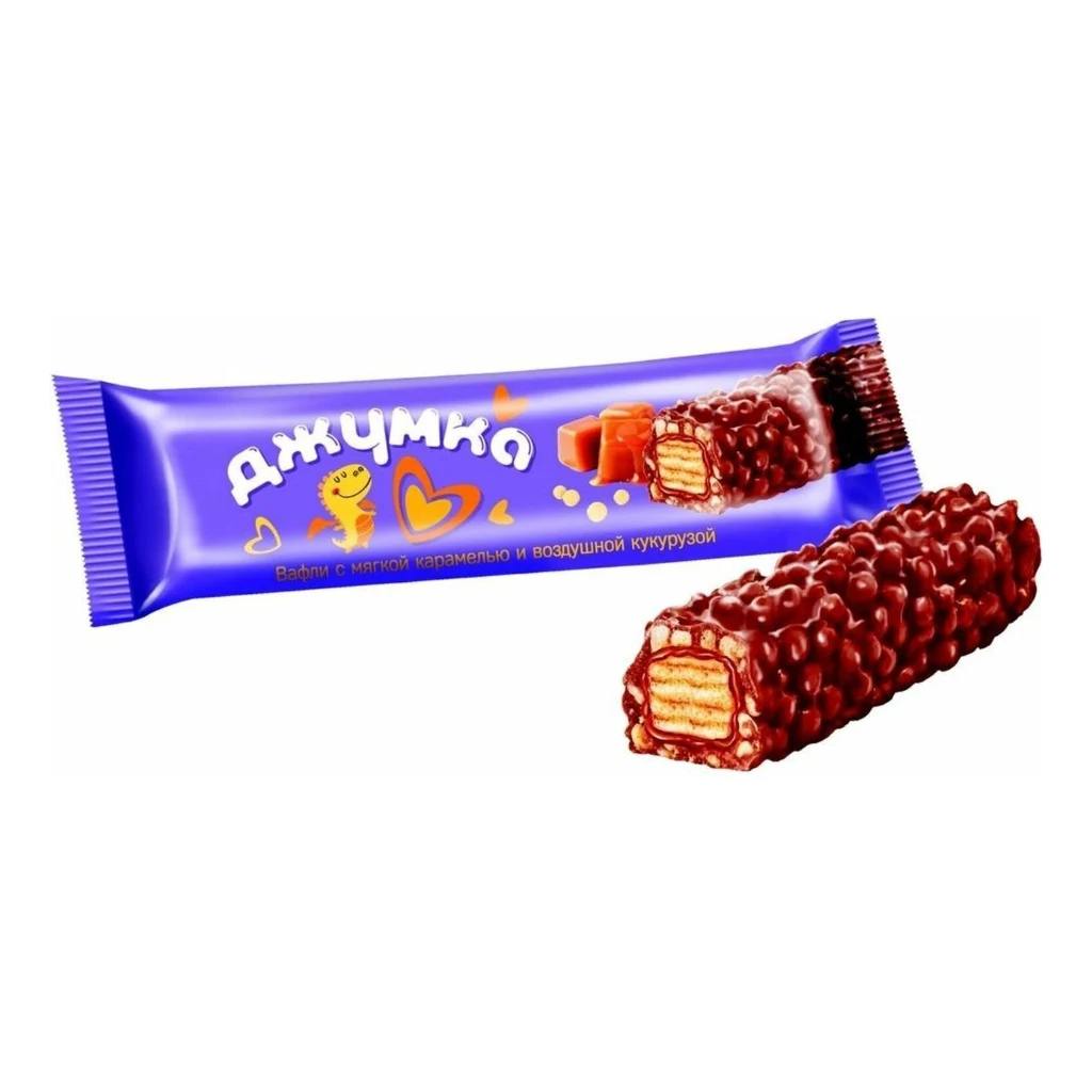 Батончик Джумка с воздушной кукурузной 37-гр.1/4бл 15шт