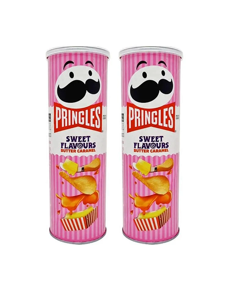 Pringles Butter Caramel (Сливочная Карамель) 110г (12) — фото 1