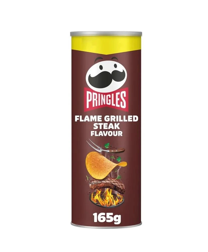 Pringles Flame Grilled Steak (Стейк на гриле) 165г — фото 1