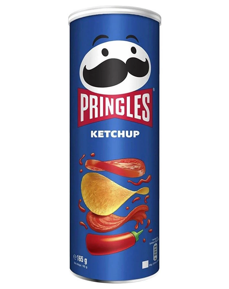 Pringles Ketchup (Кетчуп) 165г — фото 1