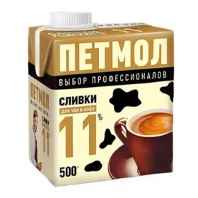 Сливки Петмол 11% 500мл — фото 1