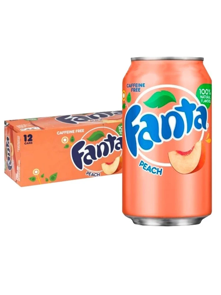 Fanta Peach (Фанта Персик) 355мл