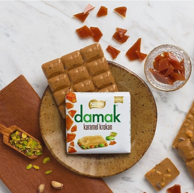 Nestle Damak Karamel Krokan (Нестле Дамак Карамель Крокан) 60г (6)*24