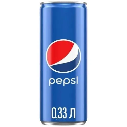 Pepsi (Пепси) толстая банка 330мл (24) Дания — фото 1