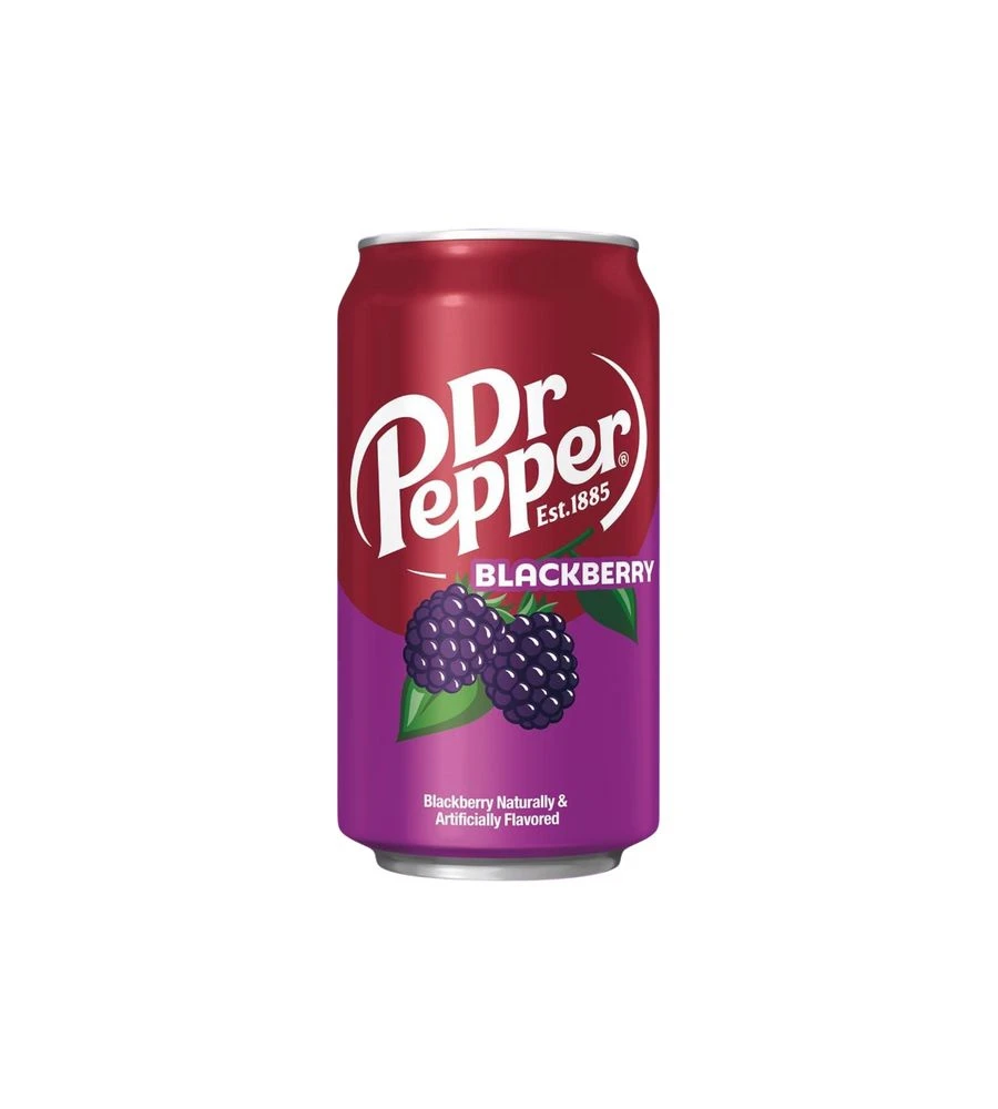 Dr. Pepper Blackberry (Др. Пеппер Блэкберри/Ежевика) 355мл (12) — фото 1
