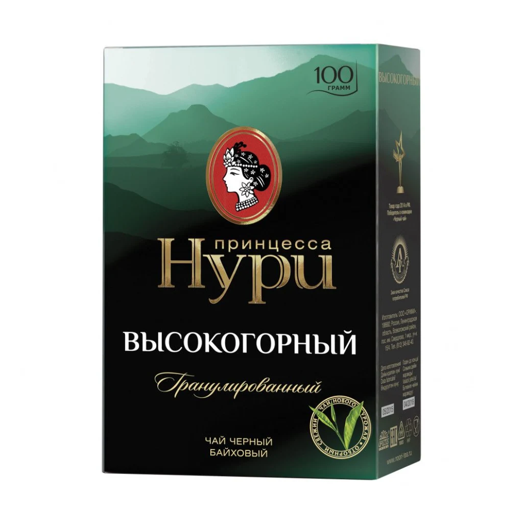 Принц.НУРИ высокогорный 100 гр гранула 1 16 шт — фото 1