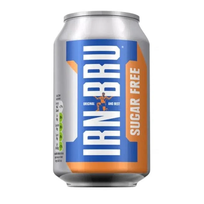IRN BRU Sugar Free (Газ. напиток Айрон Брю Без Сахара) 330мл (24) — фото 1
