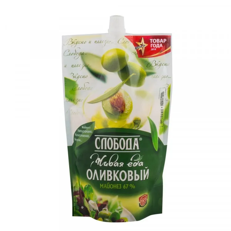 Майонез "Слобода" Оливковый 800мл