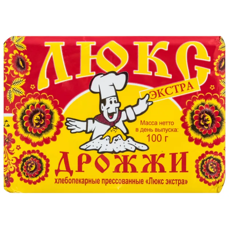 Дрожжи Прессованные "Люкс Экстра" Хлебопекарные