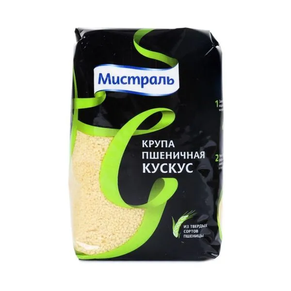 Крупа Пшеничная из Твердых Сортов Пшеницы Кускус "Мистраль"
