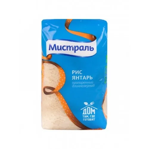Рис Янтарь Пропаренный Мистраль