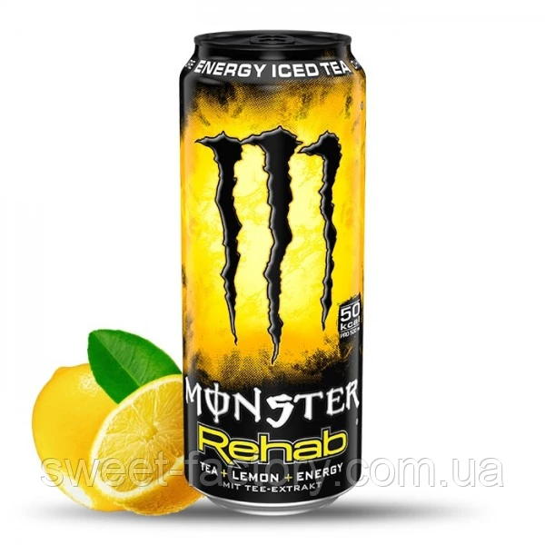 Энергетик Монстр Rehab Tea Lemonade 458мл — фото 1