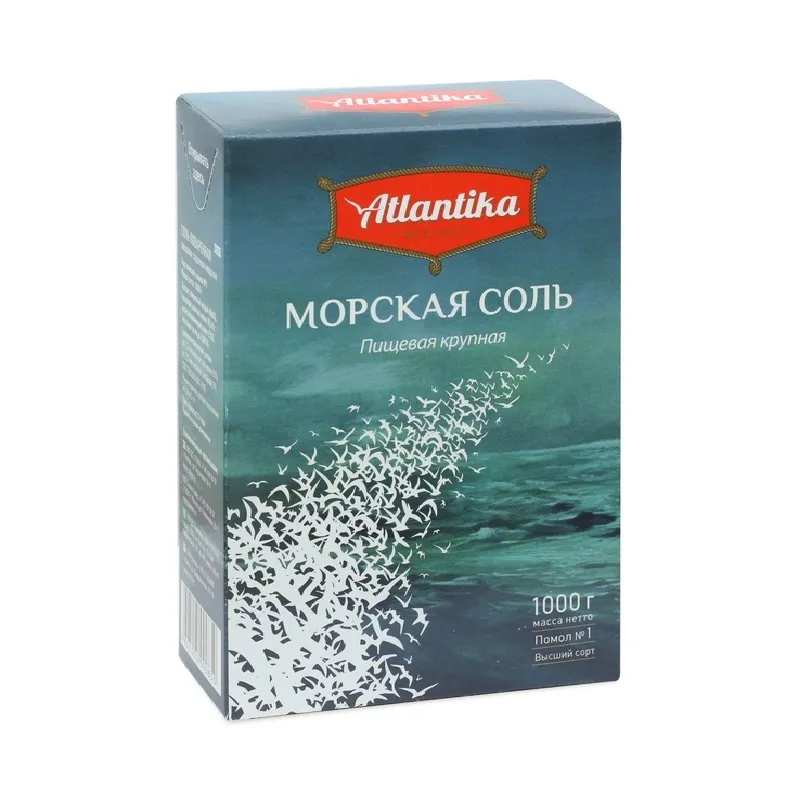 Соль Морская Крупная "Атлантика"