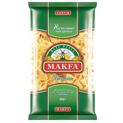 Макароны "Макфа" Бантики